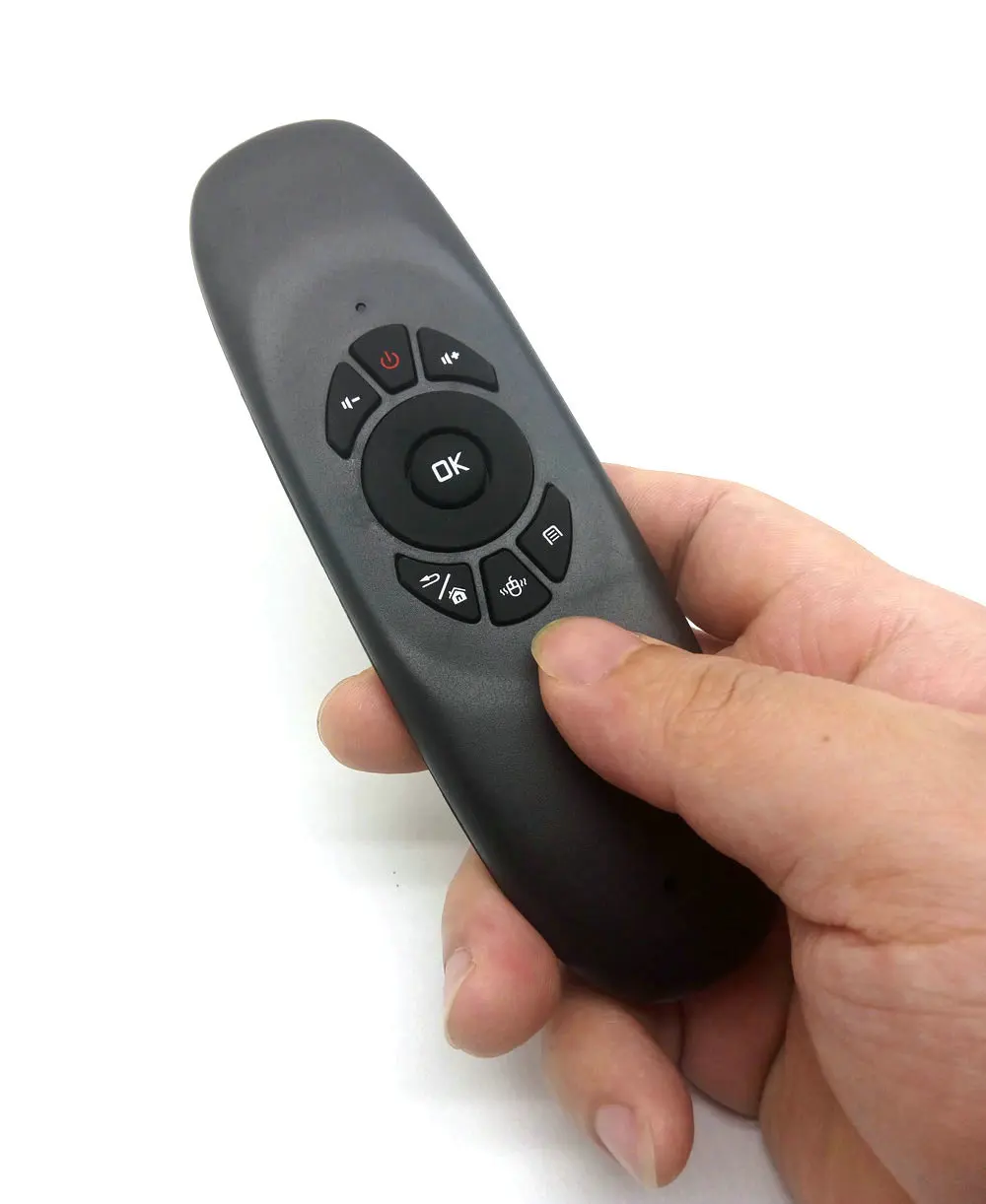 Tikigogo C120 2,4G гироскоп воздушная мышь мини беспроводная клавиатура Русский Арабский Английский для Android Smart tv Box PC Пульт дистанционного управления
