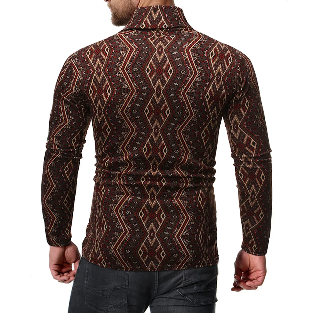 Мужской свитер Модный пуловер новинка Осень зима повседневный вязаный с длинным