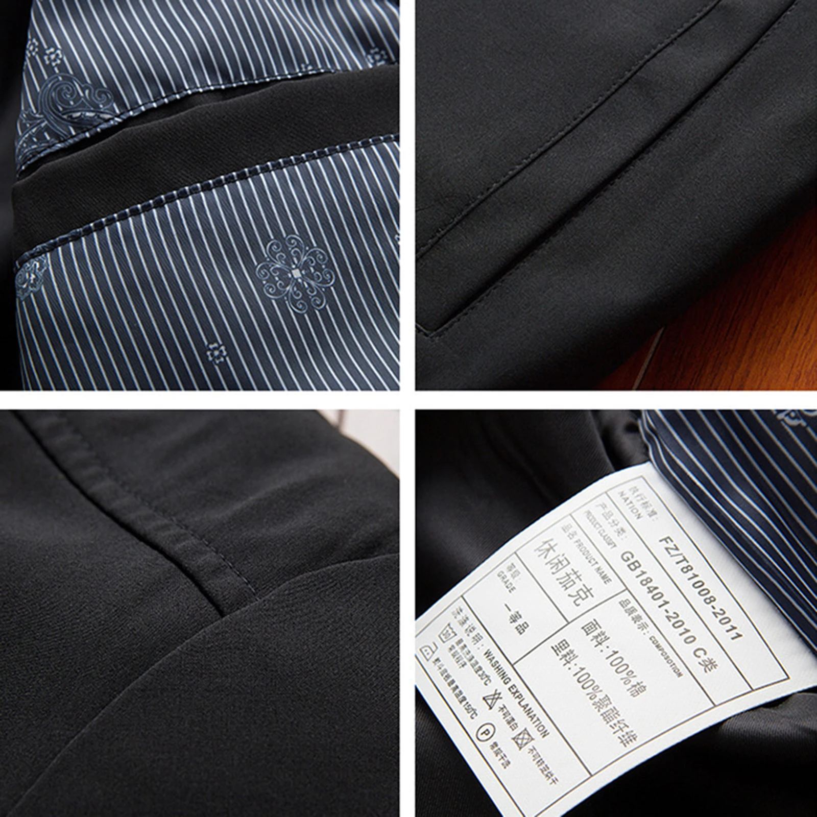 

Flight Bomber Jacket Fashion Casual Zipper Closure Trendy Jackets Coat Men K2