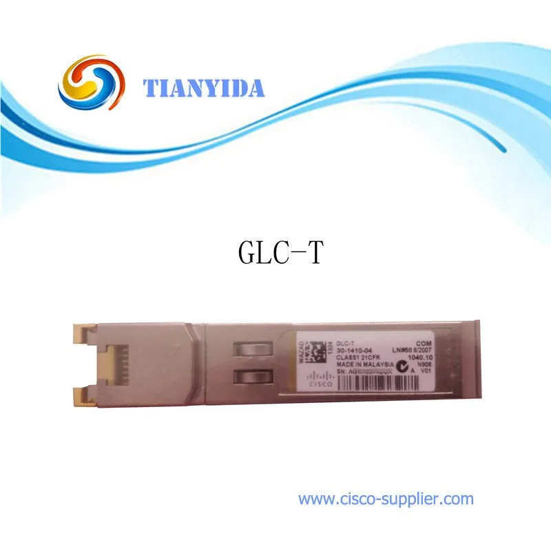 Оригинальный GLC T 1000BASE-T Gigabit Медь трансивер SFP модуля RJ45 разъем GLC-T модуль |
