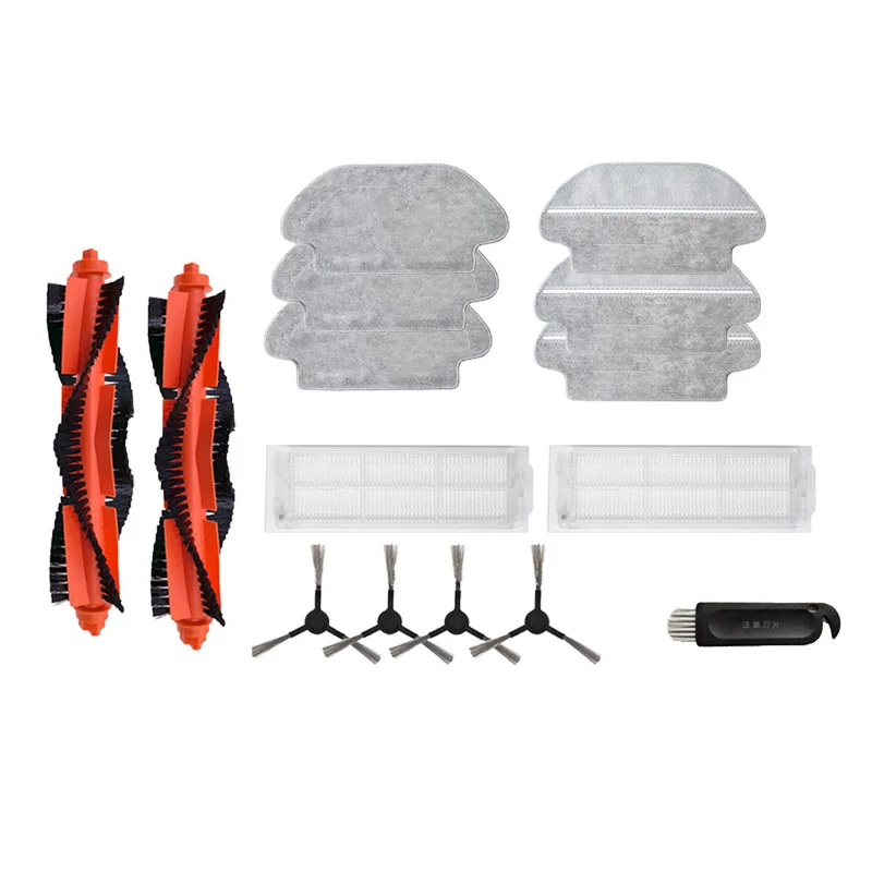 

Suitable For Xiaomi MIJIA Sweeping Robot STYJ02YM Spare Parts Main Brush Side Brush HEPA Filter Mop Cloth