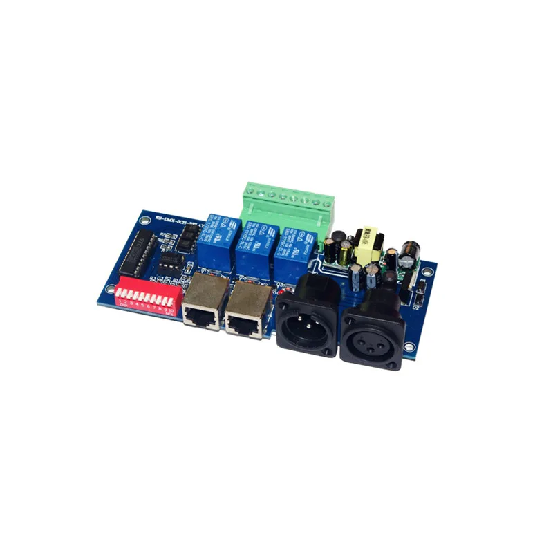 DMX RELAY 3channel DMX512 реле 5А * 3CH контроллер вход AC110v 220V led Декодер контроллер|Контролеры