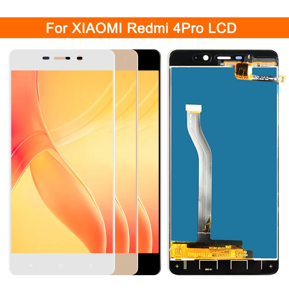 ЖК дисплей 5 0 дюймов для Xiaomi Redmi4 Prime сенсорный экран панель дигитайзер замена 4Pro