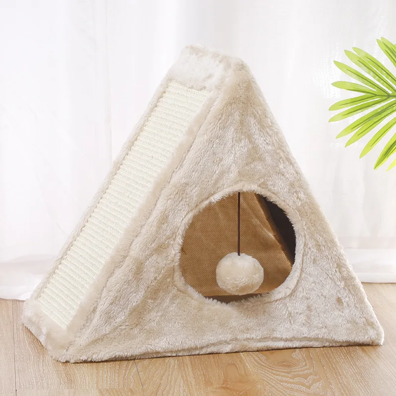 

Plush Cushion Covers Tent House Cushions Pet House for Cats Products for Pets Things for Cats Accessories Folding Bed Petkit Cat