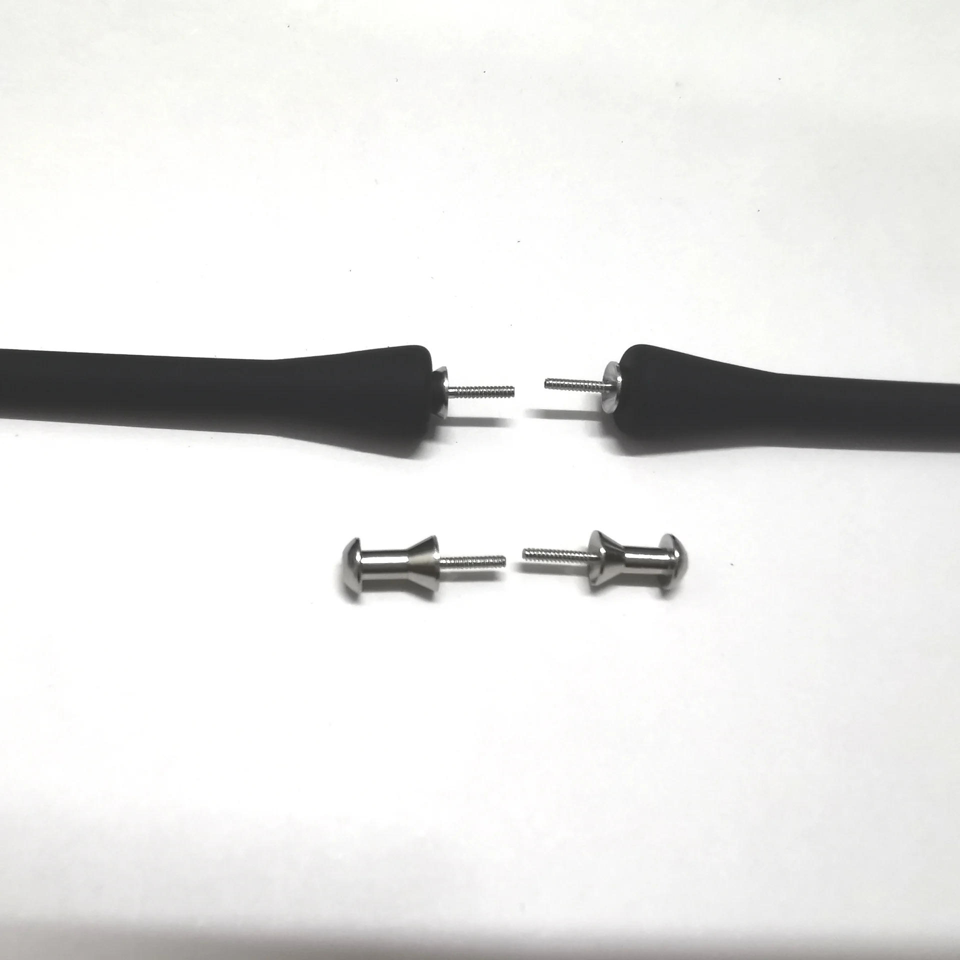 Металлические биты для силиконового браслета/ожерелья 316F из нержавеющей стали