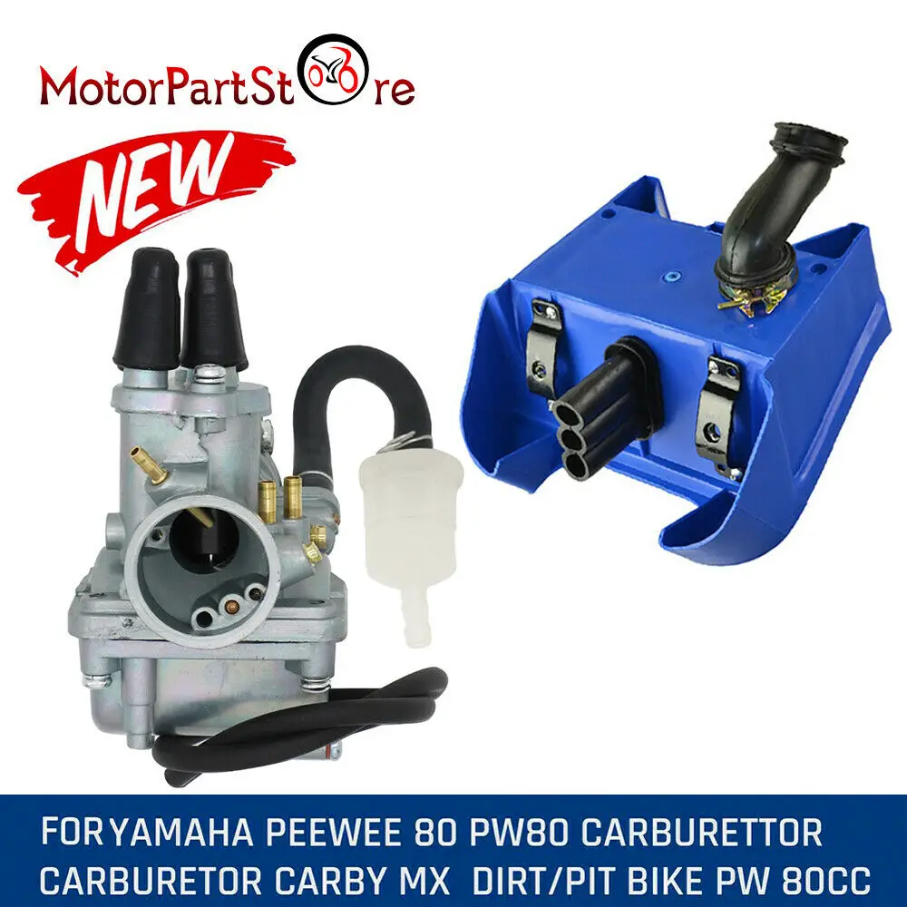 ensemble de filtre de boîte air de nettoyeur de yamaha pw peewee pw py pit bike