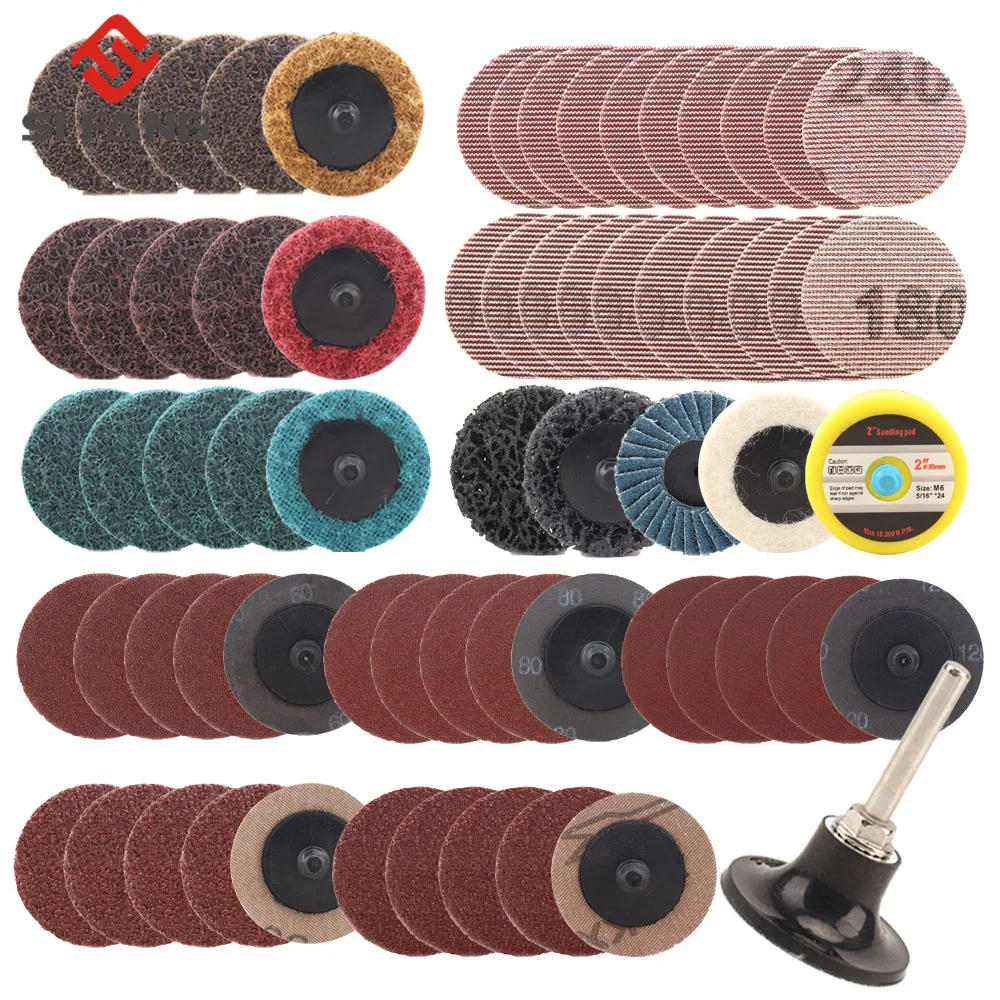 66 шт. 50 мм зеркальная шлифовальная бумага|Абразивы| |