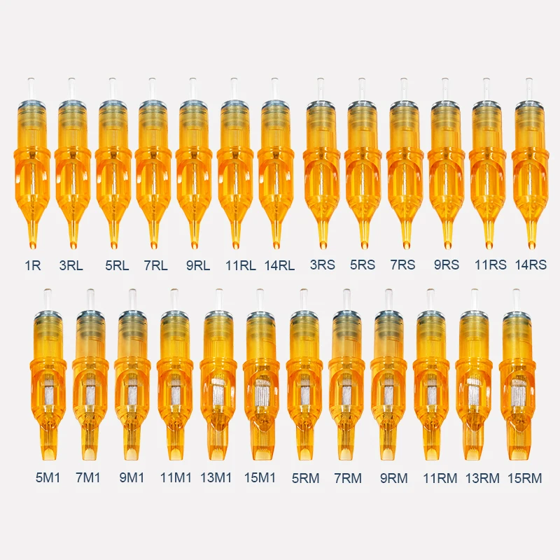Стерильные одноразовые для татуировок картриджи 100 шт. игольчатые инструменты