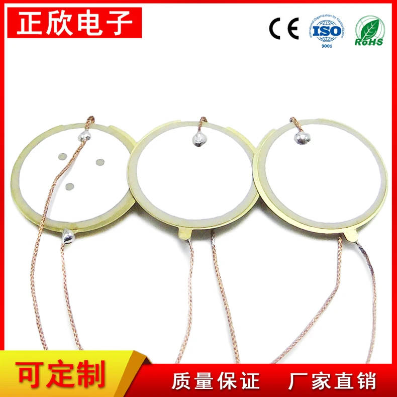 Поставка двухстороннего пьезоэлектрического керамического листа 21 5/27 25 мм лист