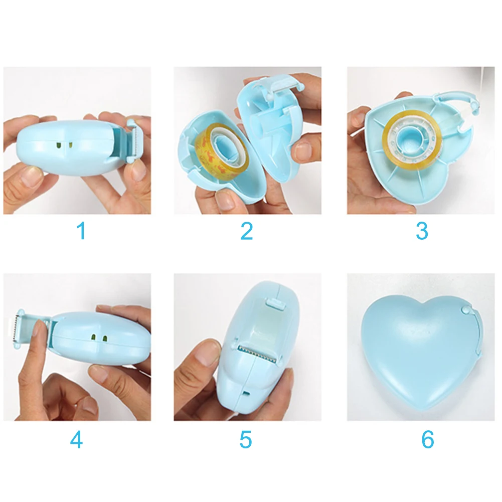 2020 резак для малярной ленты конфетного цвета дизайн сердечка/пончик форма Васи