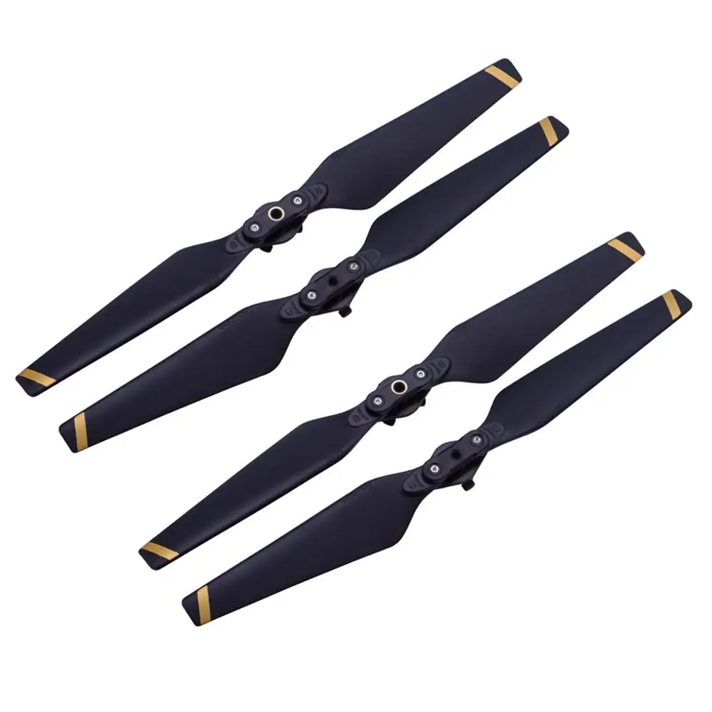 Golden 2 pair 4 шт. 8330F Пропеллер для DJI Mavic Pro Fly More Combo складные лопасти 8330F быстросъемный Пропеллер CW CCW реквизит запчасти - Цвет: Golden 2 pair