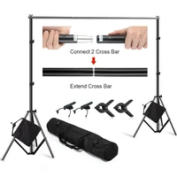 photo video studio backdrop background stand photography muslin backgrounds picture canvas frame support system with carry bag
