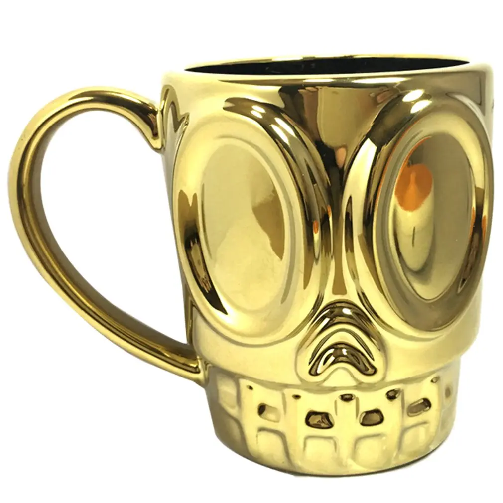 

1Pcs European Creative Ghost Face Explosion Mugs Gift Ceramic Cup Coffee Drink Creative Water Mug Mug