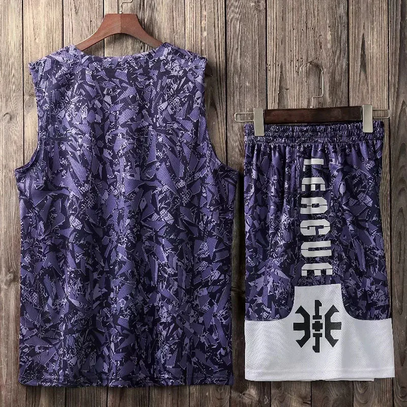 Комплект спортивной одежды для мальчиков и женщин баскетбольная форма рубашка