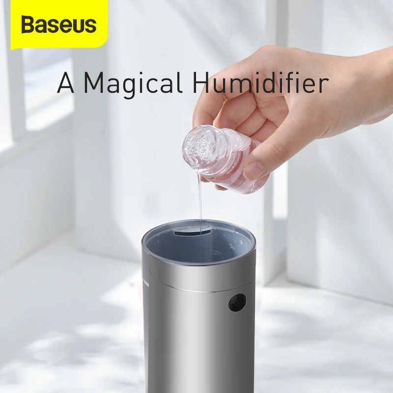 

Baseus Car Air Humidifier Purifier Aroma Essential Oil Diffuser Auto Nano Disinfectant Diffuser Air Freshener For Home Office