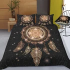 Комплект постельного белья Ловец снов, Элегантный Богемный пододеяльник для королевы 240x220, пододеяльник в этническом стиле для односпальной и двуспальной кровати