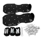 Пара газонов аэратор обувь сандалии трава шипы культиватор ногтей Двор садовый инструмент 203F