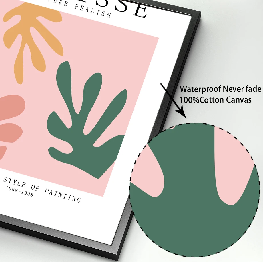 

Henri Matisse Fashion Retro Plant Posters And Prints Abstract Figure Wall Art Canvas Painting Pictures Living Room Home Decor