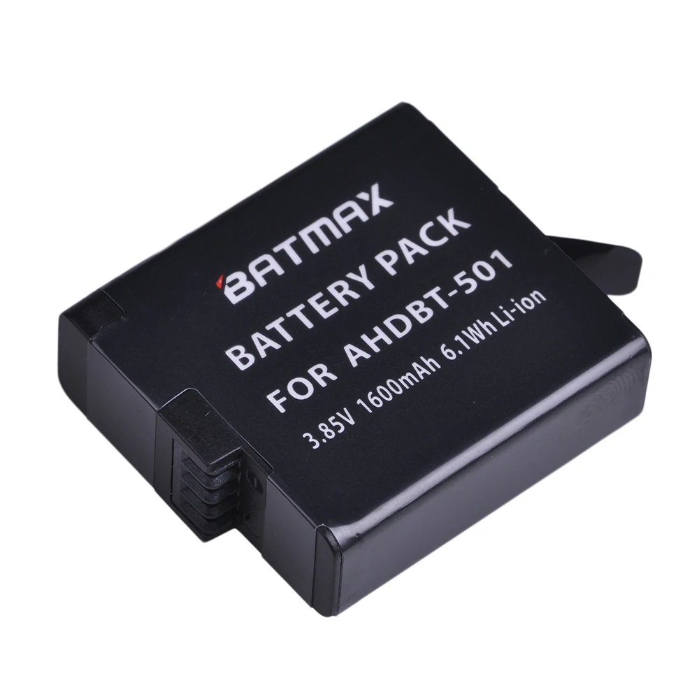 Аккумулятор для GoPro Hero 7 6 5 1600 мА/ч камеры AHDBT 501 Gopro Hero5 4K камера|battery for gopro|battery cameragopro
