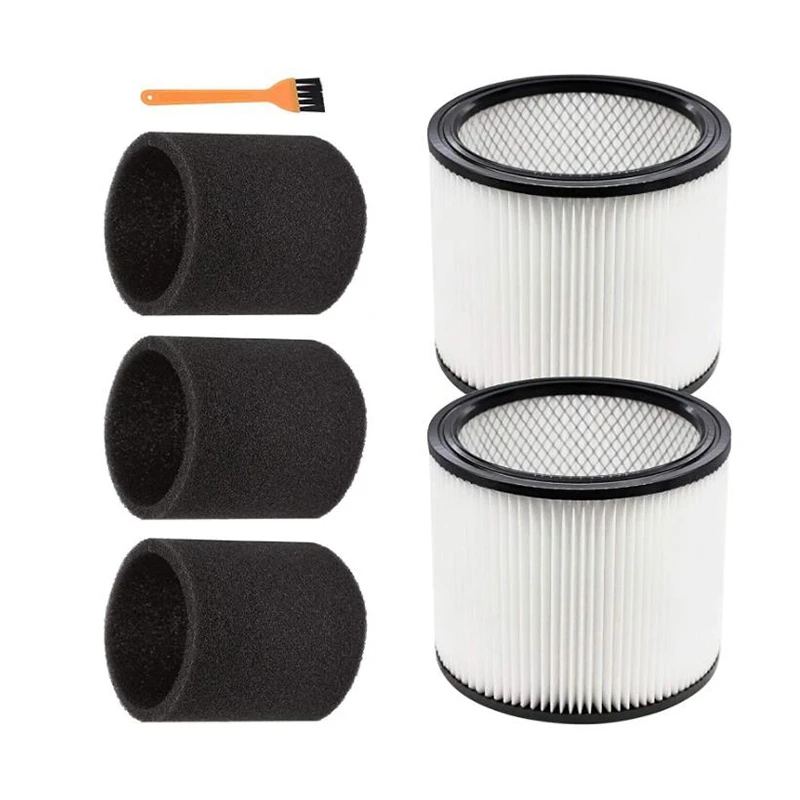 

6 Pcs Foam Sleeve Filter for Shop Vac 9030400,90304,903-04-00 90350,for Most Wet/Dry Vacuum Cleaner 5 Gallons and Above