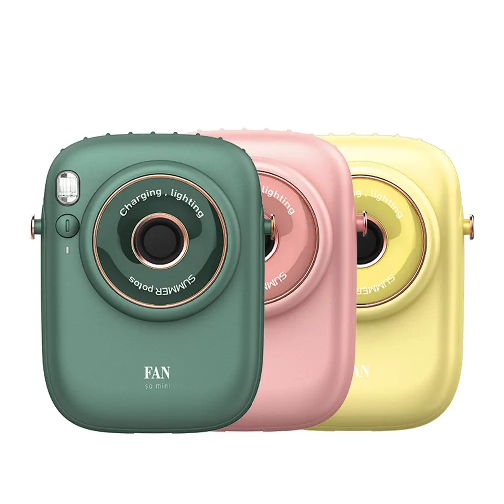 Мини Веер портативный с USB портом и камерой 1800 мА · ч|Умная система управления