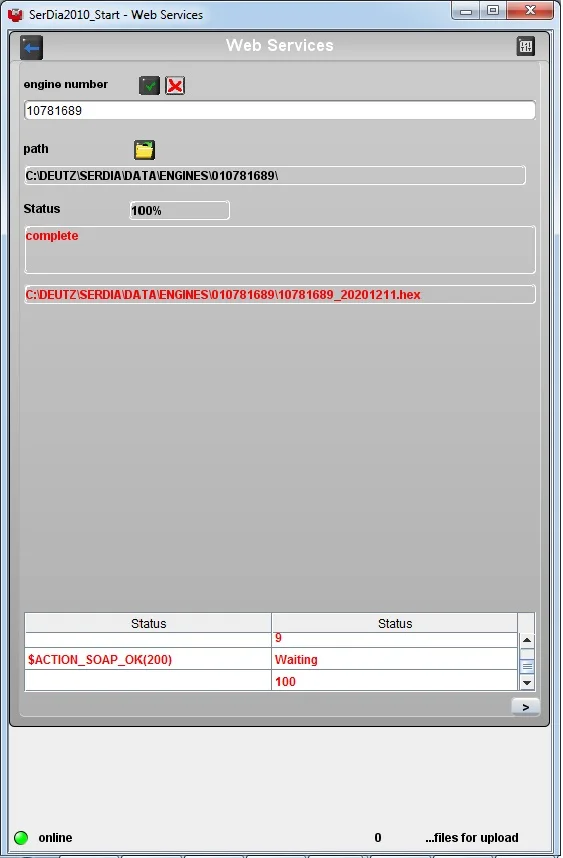 Программное обеспечение для Deutz Serdia2010 v. 14.1.8.3 (2021) SerDia 2010 6 уровень [2019]+ USB-ключ