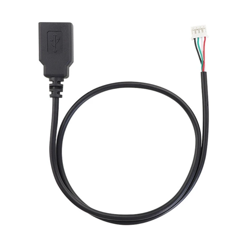 50 см/19in USB 2 0 Женский 4 контактный разъем головка кабеля удлинителя Прямая