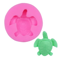 turtle cake decorator bakery tool candy chocolate silicone mold tortoise decorations pastry soap cake mould