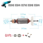 Замена AC220V-240V ротор якоря для угловая шлифовальная машина MAKITA 9556 9557 9558 9556NB 9556HN 9557NB 9557HN 9558NB 9558HN