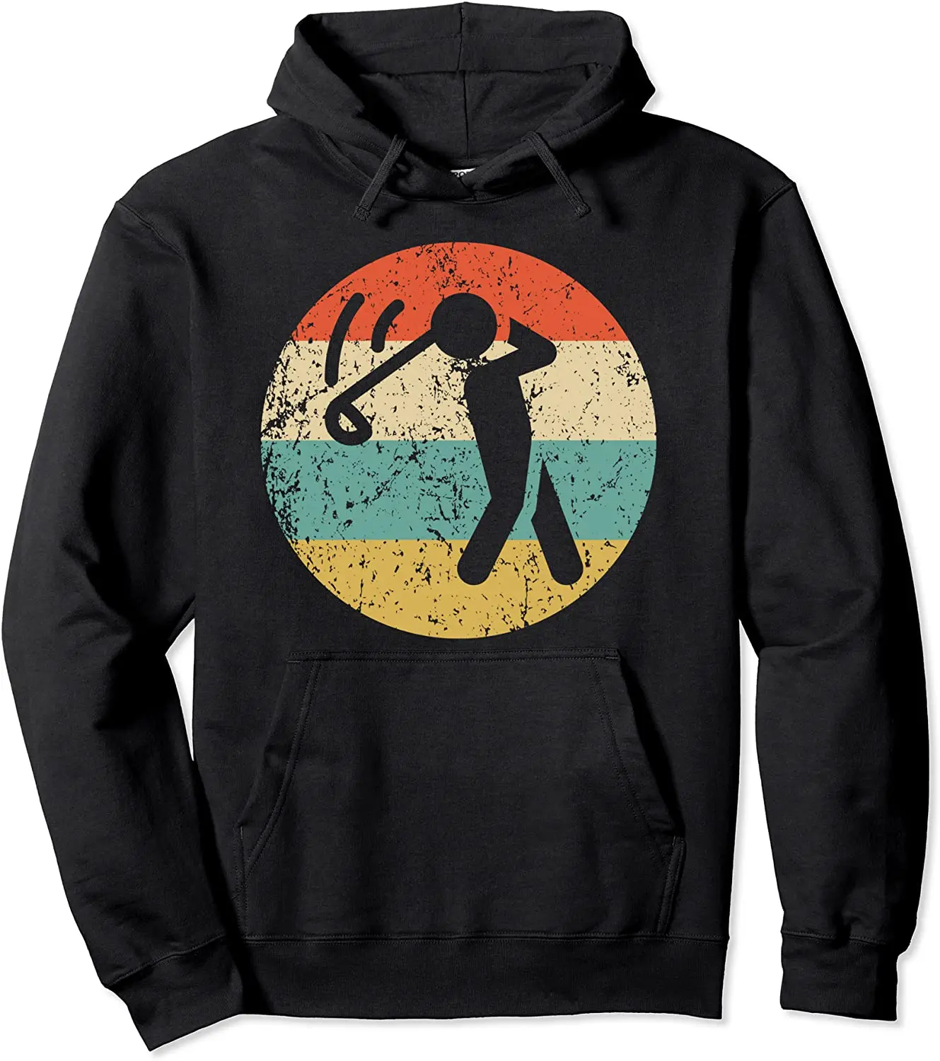 

100% Cotton Golfer Retro Style Golf Pullover Hoodie