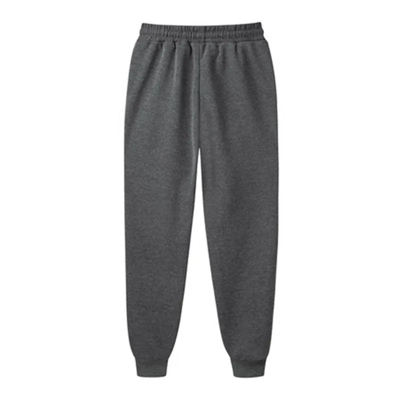 

2021 men's and women's jogging casual pants fitness men's and women's sportswear pants tight pants pants pants black gym jogging