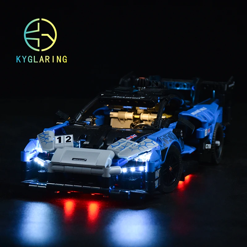 Набор светодиодного освещения Kyglaring игрушки сделай сам для 42123 Technic Senna GTR (не