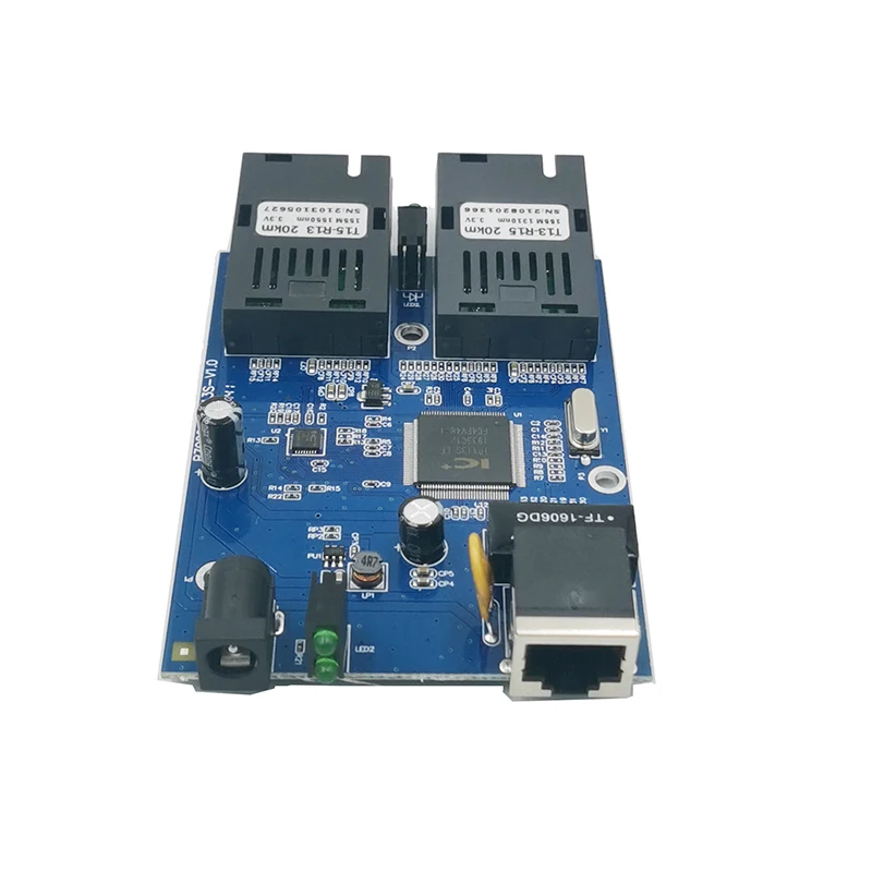 Обратное POE Питание Switch 2F1E 10/100M переключатель быстрой сети Ethernet
