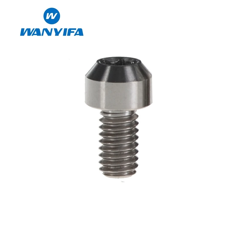 Титановый &quotWanyifa&quot Ti Болт M6x10 15 20 25 30 35 40 50 60 65 70 80 мм с шестигранной головкой винт