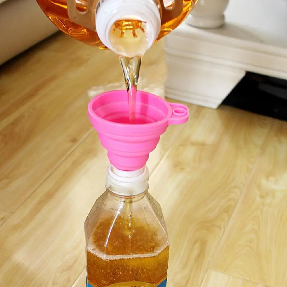 Переносные складные силиконовые безопасная воронка креативные предметы