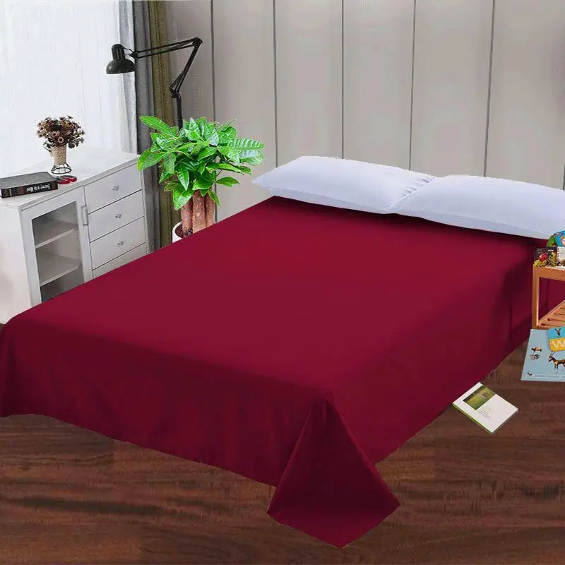 1 шт. высококачественный супермягкий плоский лист из 100% полиэстера доступен в