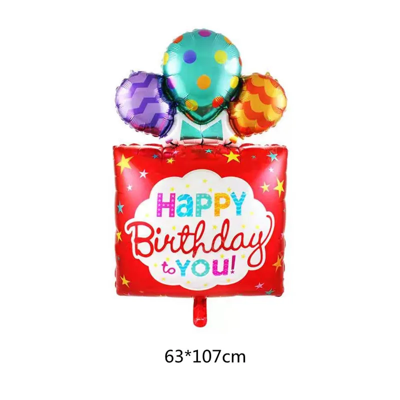 1 шт. подарок на день рождения в полоску горошек трехслойное украшение для торта