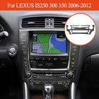 Для LEXUS IS250 300 350 2006-2012 Автомобильная Центральная панель управления CD наклейки из углеродного волокна аксессуары для интерьера