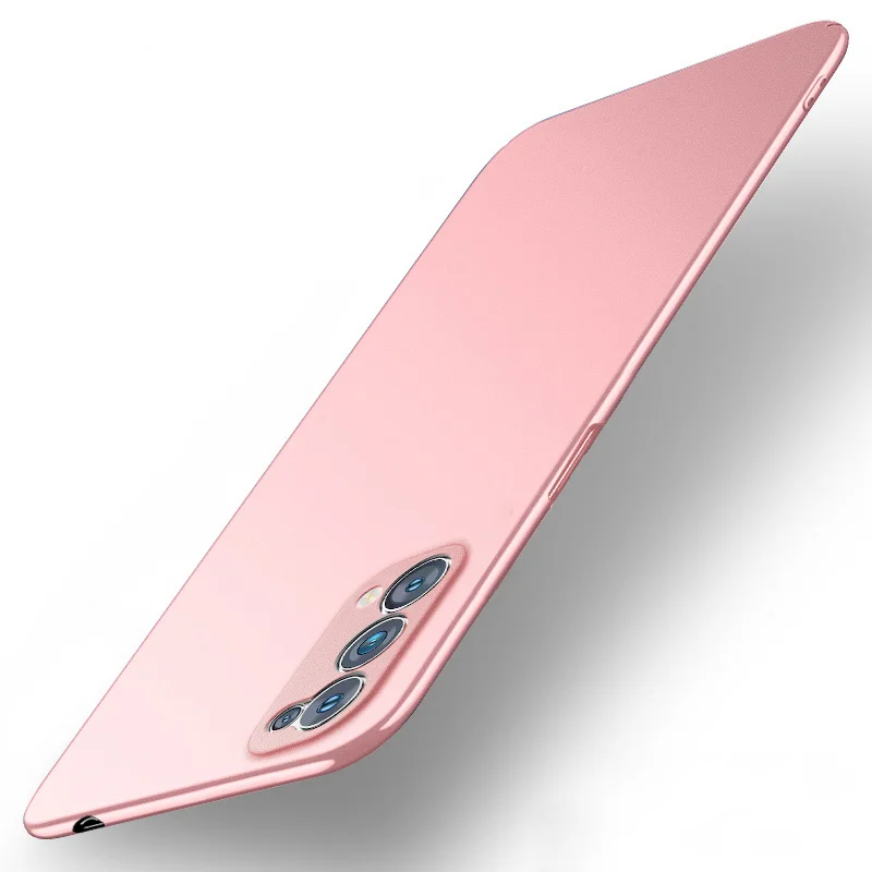 

Slim Hard PC Case For OPPO Reno 5 Lite Case Matte Armor Plastic Cover For OPPO Reno 5 Shockproof