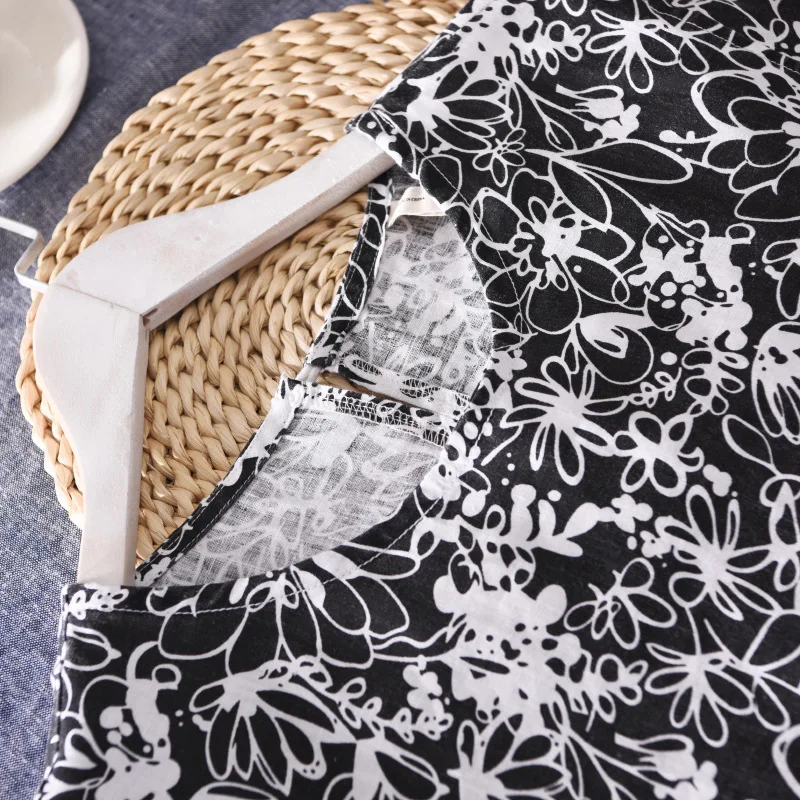 Мужская льняная футболка с коротким рукавом свободная модная круглым вырезом