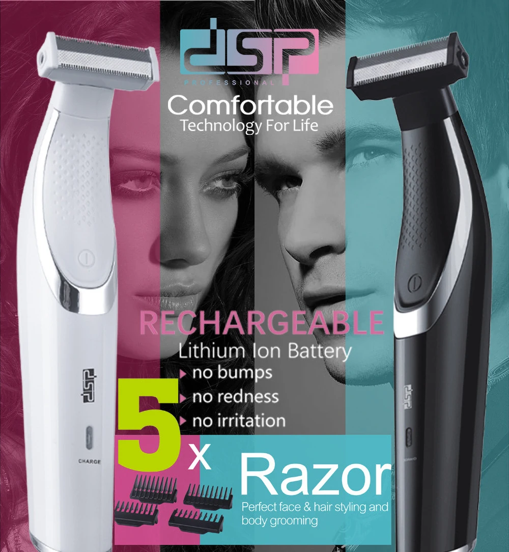Corte de Cabelo Íntimo Homem Mulher Depilador Corpo Sexo Parte Navalha Sensetive Lugar Masculino Lady Shaver Bikini Linha Zona Depilação Púbica Dsp