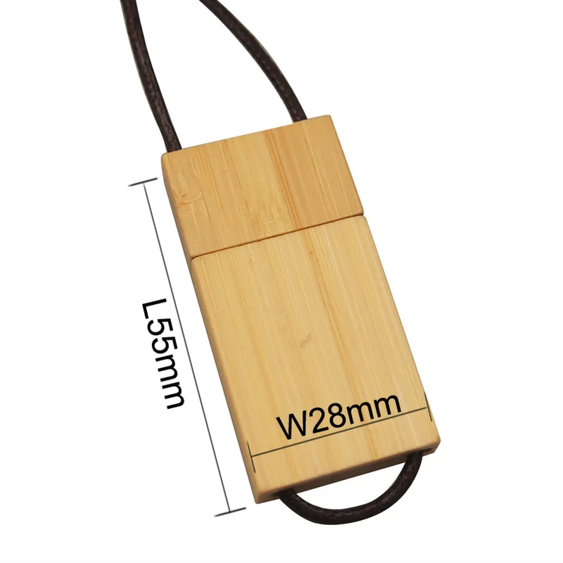 Логотип квадратный деревянный с веревкой USB флэш накопитель 2 0 Флешка 32 ГБ 16 1 Гб 64
