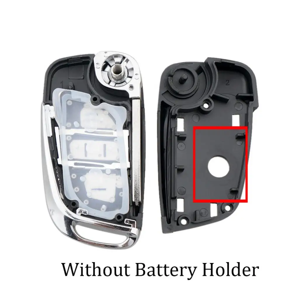 CE0523 модифицированный откидной складной 2 кнопки дистанционного ключа автомобиля