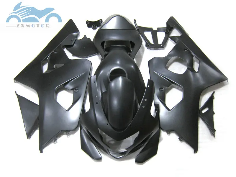 Full set fairing Обновите свой обтекатель набор для SUZUKI 2004 2005 GSXR600 750 мотоцикл обтекатели комплект 04 05 GSXR750 GSXR 600 K4 черный+ крышка бака - Цвет: Full set fairing