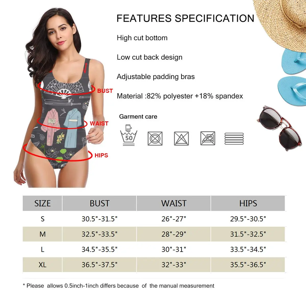 

Japan Doodles Sketch Women's Sexy One Piece Swimsuit Bikini Swimwear Bathing Suit Monokini Bikinis Women Beachsuit Beachwear