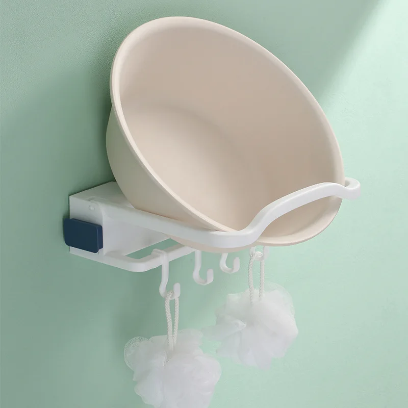 Многофункциональная полка для хранения умывальника ванной комнаты настенная