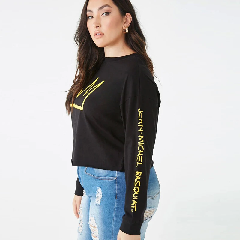 HYH Haoyihui 2019 Новая мода осень Простой Большой размер контрастная желтая корона с