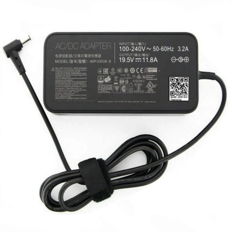 New 19.5V 11.8A 230W Slim Laptop Charger for Asus ROG Zephyrus GX501 GX501V GX501VI GX501VI-XS75 GX501VI-XS74 Ac Power Adapter | Компьютеры
