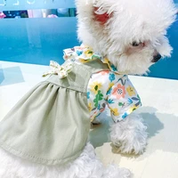 summer dog dress clothes for small dogs fashion fleece skirt sleeveless princess dress puppy chihuahua pet costume