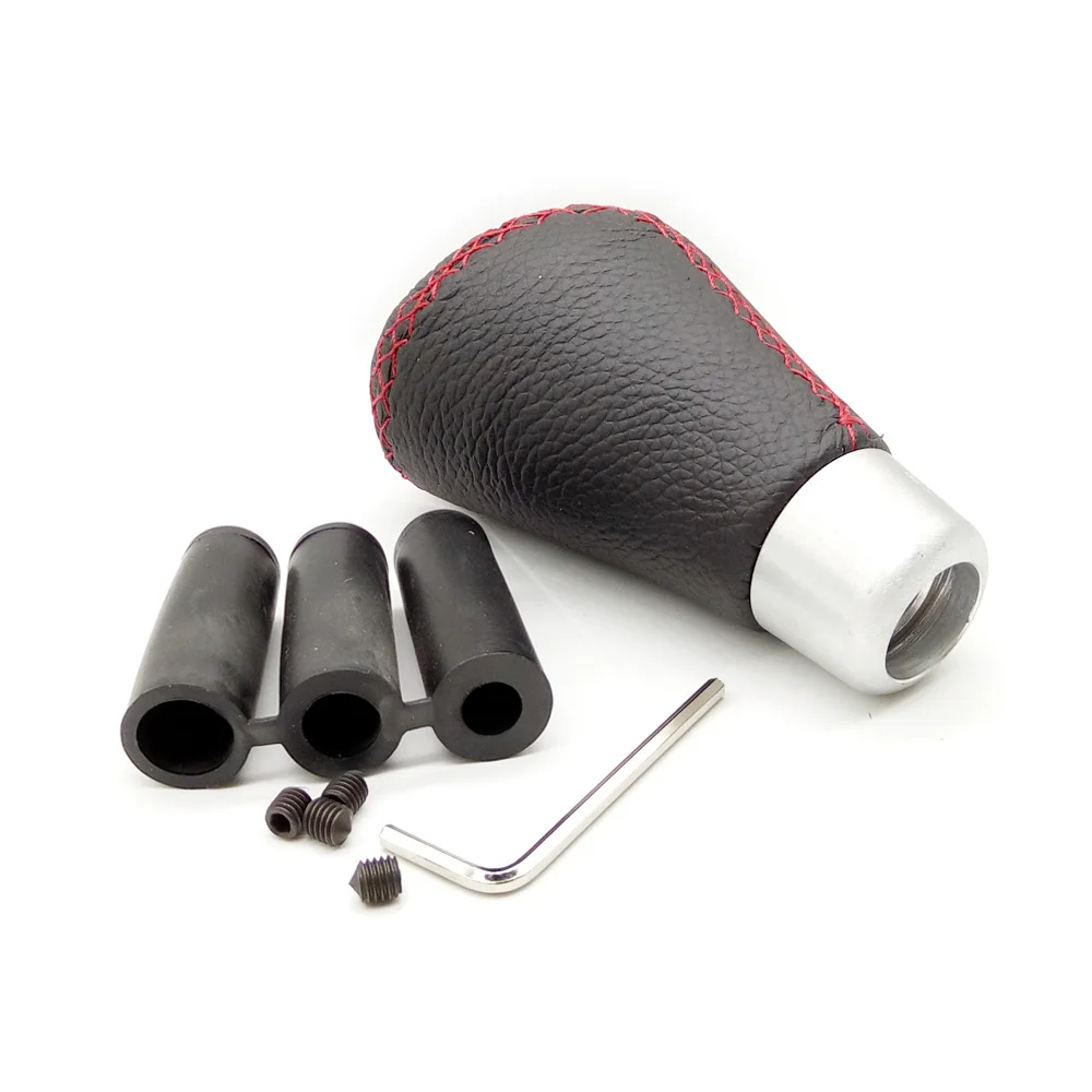 Universal MT PU Leather MOMO Manual Gear Shift Knob Gearshift Shifter Stick Lever Headball Pen ARM for TOYOTA Volkswagen | Автомобили и